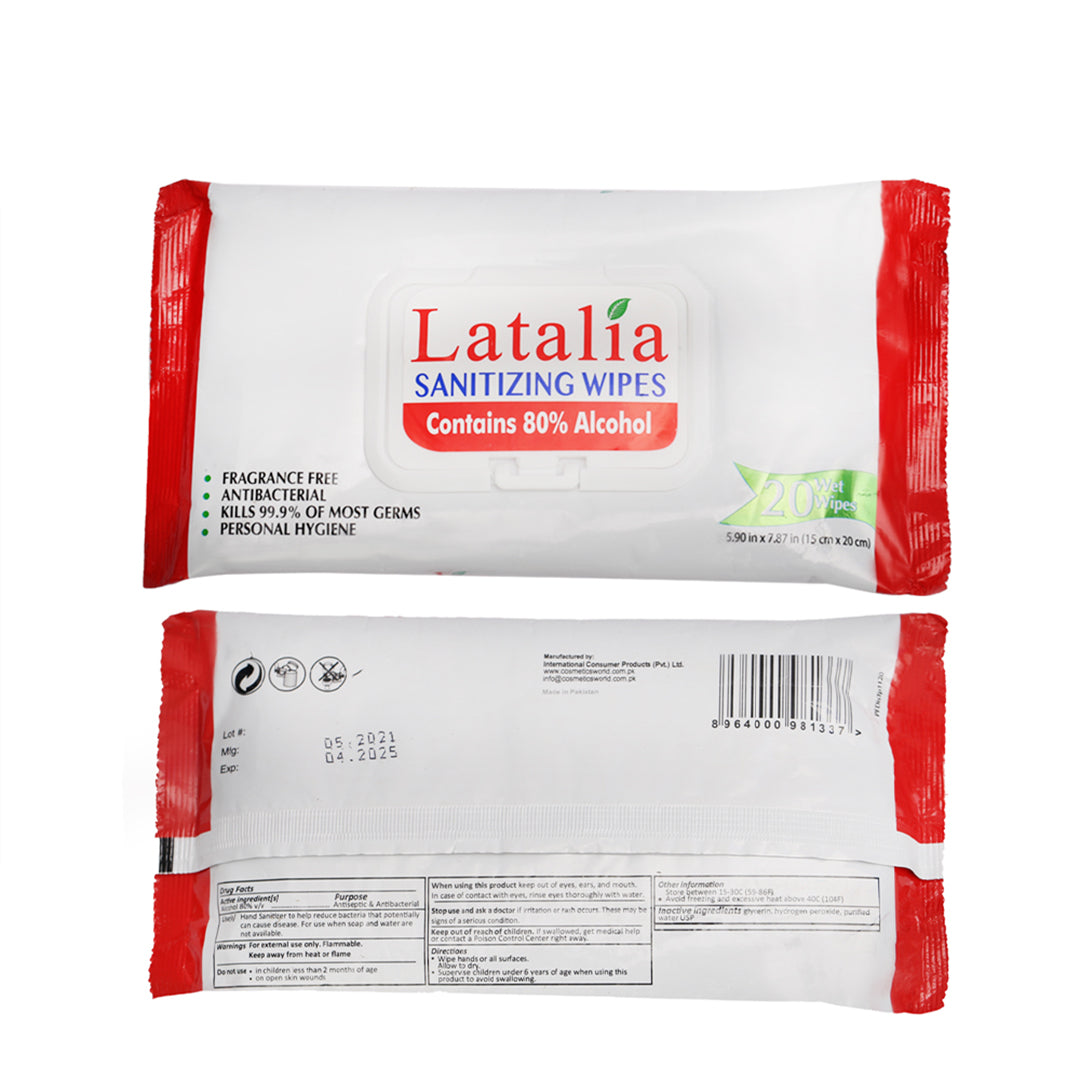 Sanitizing Wipes 20pcs
