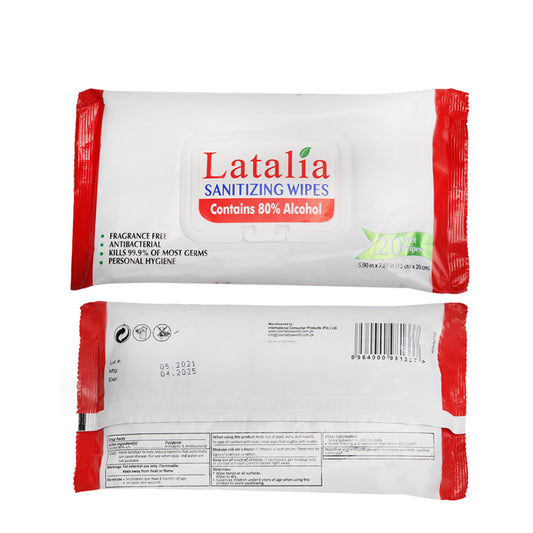Sanitizing Wipes 20pcs