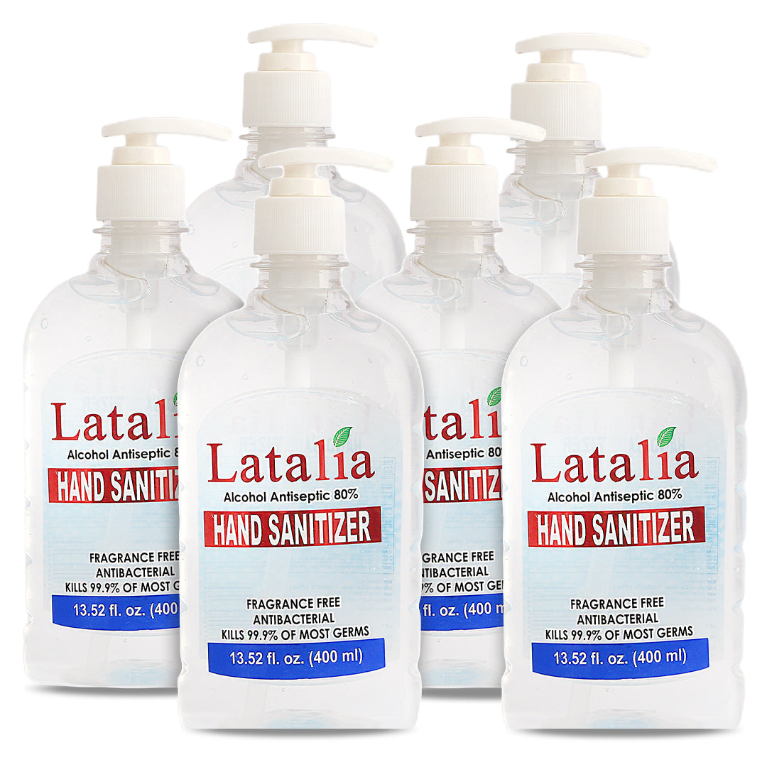 Hand Sanitizer 400ml-Pack of 6