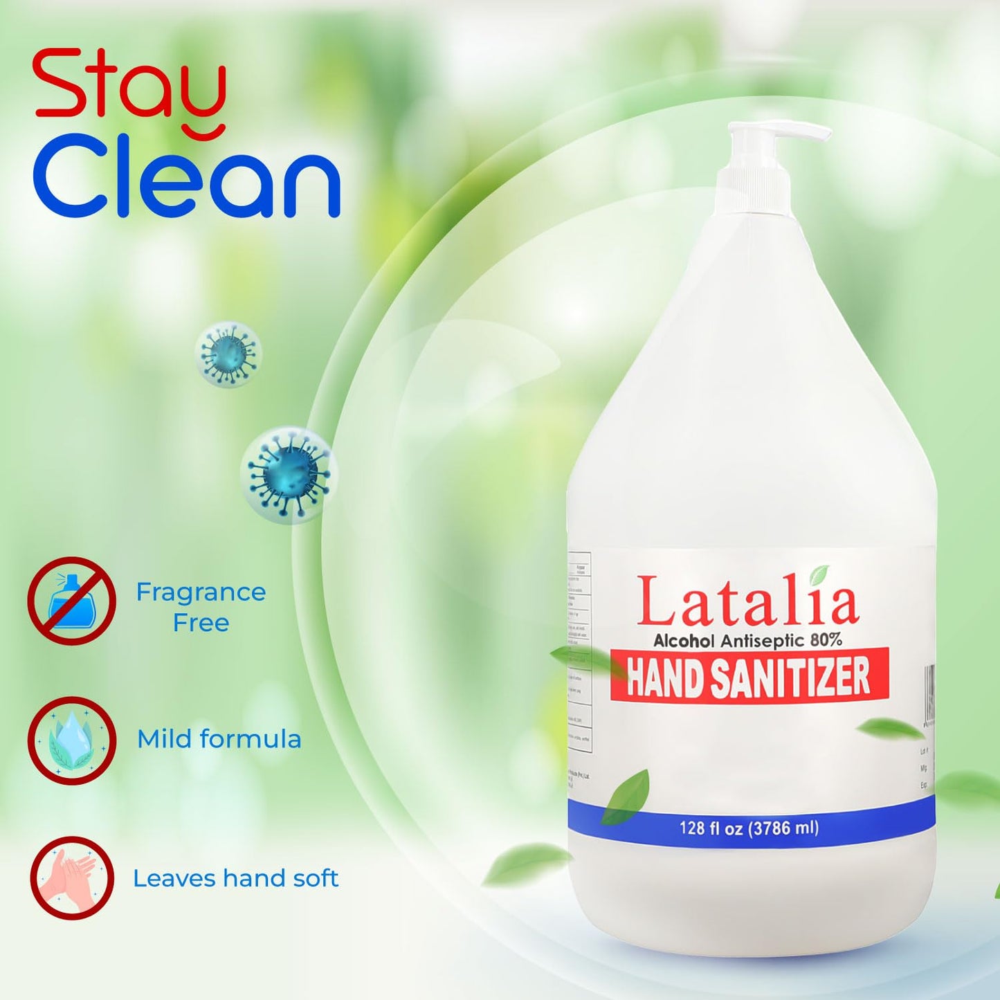 Hand Sanitizer Gallon-3786ml| Refill